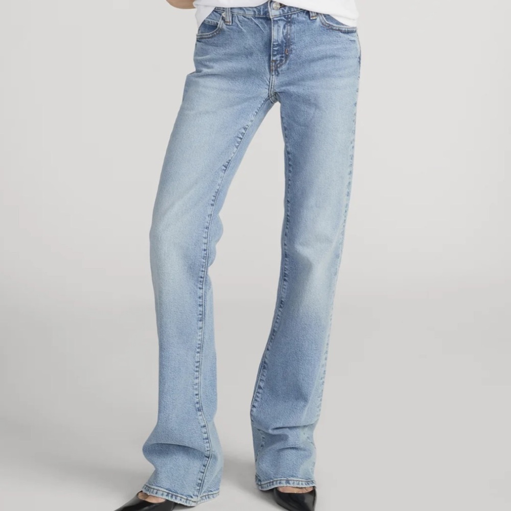 Frame - The Rodeo Jeans - Size 26 - Wide-Leg Bootcut - Light Wash 33” Inseam NWT